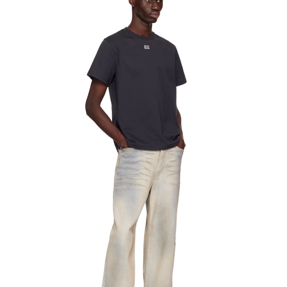 Ganni Relaxed Rhinestone Tee - Picture 4 of 8